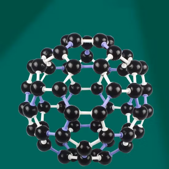 Chemical Graphite Crystal Structure Molecular Models